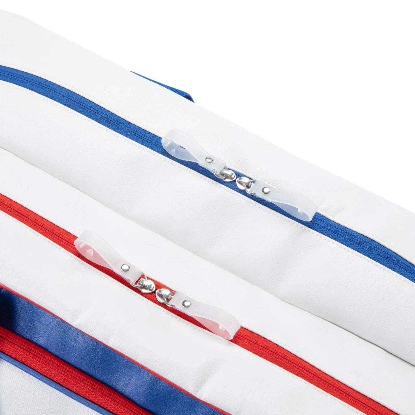 Elite International Players 6 Rackets Bag - White/Dark Blue